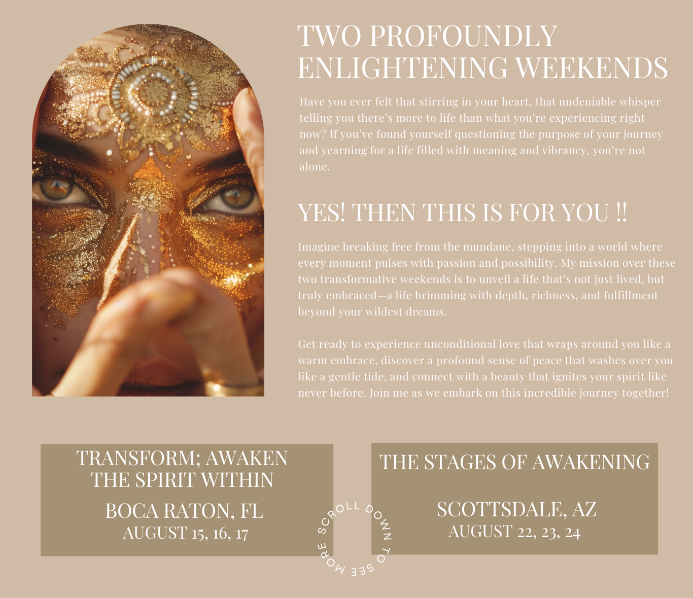 Your Events USA tour 2025